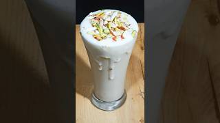 Easy Red Banana Shake Summer Drink 