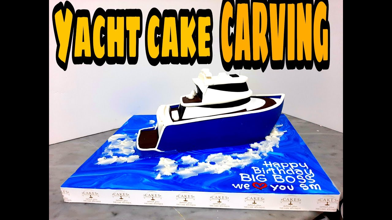 how to make a yacht cake