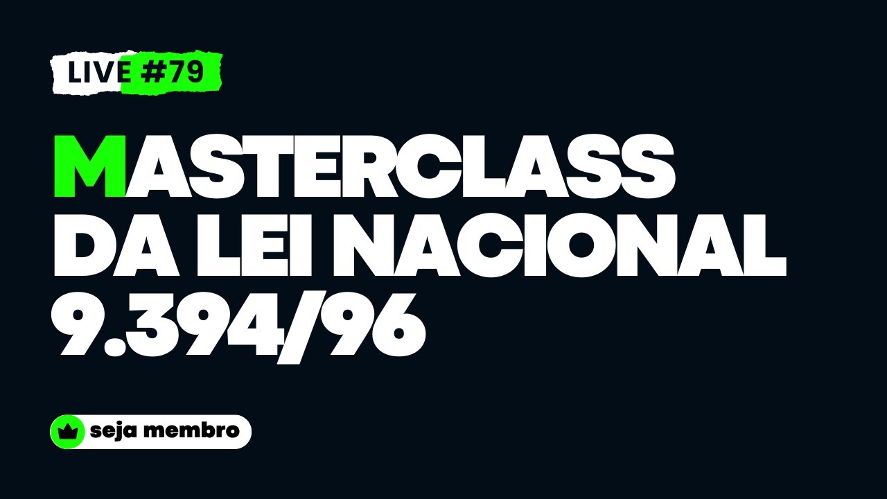 Live #79 | Masterclass da LDB - YouTube
