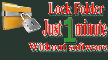 How to Lock folders easily | Windows 7,8,10,11 without Software | new tricks | @TechMatter