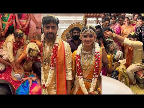 Nara Rohith - Sirisha Wedding Video | Filmyfocus.com