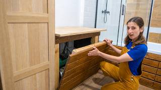 We Built a Hidden Door Into Our Bathroom Cabinet
