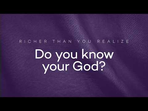 Do You Know Your God