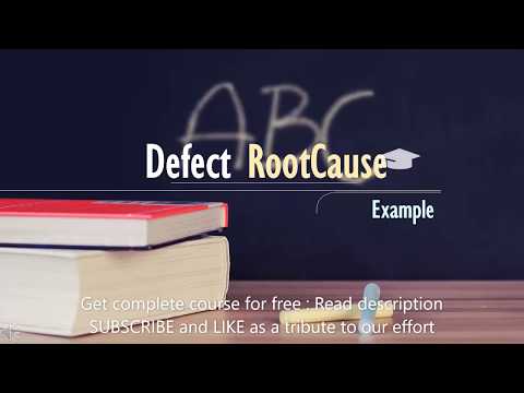 ISTQB- 23 Defect RootCause Effect Example : ISTQB Foundation level 2018 training