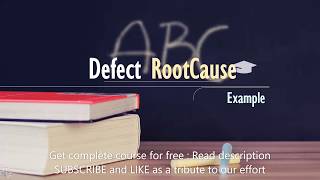 ISTQB- 23 Defect RootCause Effect Example : ISTQB Foundation level 2018 training