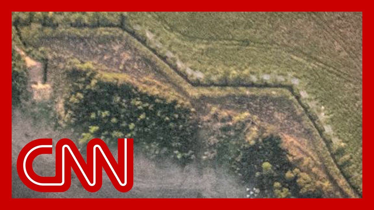 ⁣Images show Ukraine is now facing Russian ‘Dragon’s teeth’ defenses