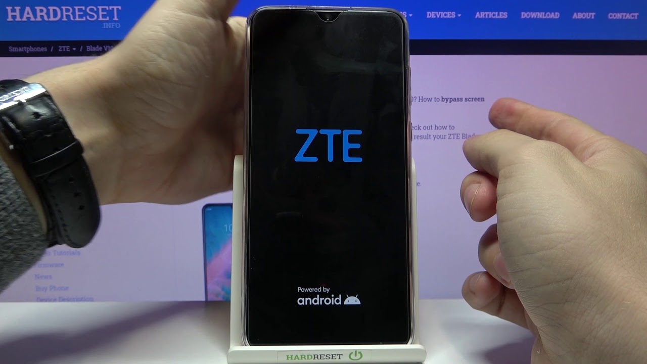 Как войти в режим Recovery Mode на ZTE Blade V10 / Как перейти в режим восстановления ZTE Blade V10