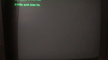 Compaq Portable Keyboard Repair Test