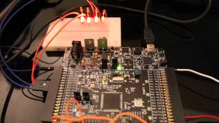 PSoC 5 - Music Visualization - Super Mario Wealth