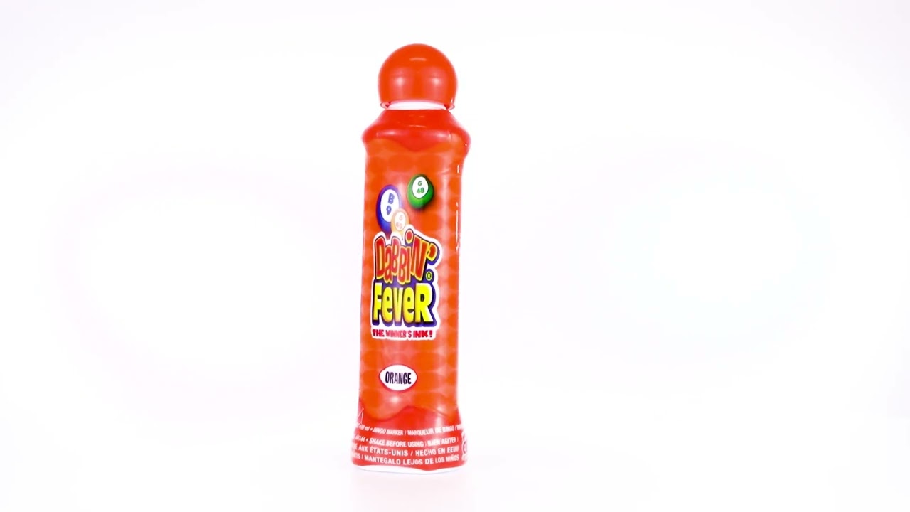 Dabbin' Fever One Dozen 3oz Bingo Dauber Orange