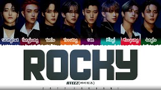 ATEEZ (에이티즈) - ‘ROCKY’ Lyrics [Color Coded_Han_Rom_Eng] Resimi