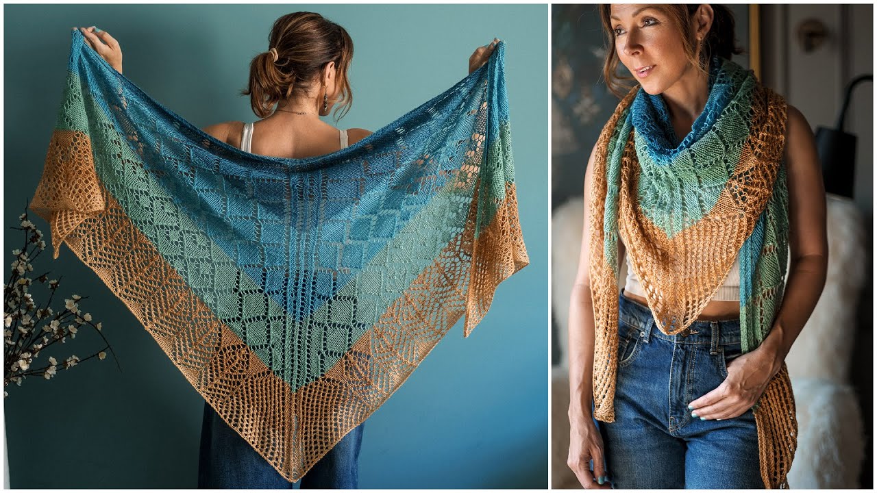 Step-by-Step Garter Tab Cast On + Chart Reading | Knit the Lovely, Lacy Peconic Shawl!