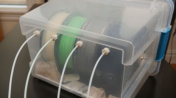 3D Printer Filament Dry Box // Becky Stern