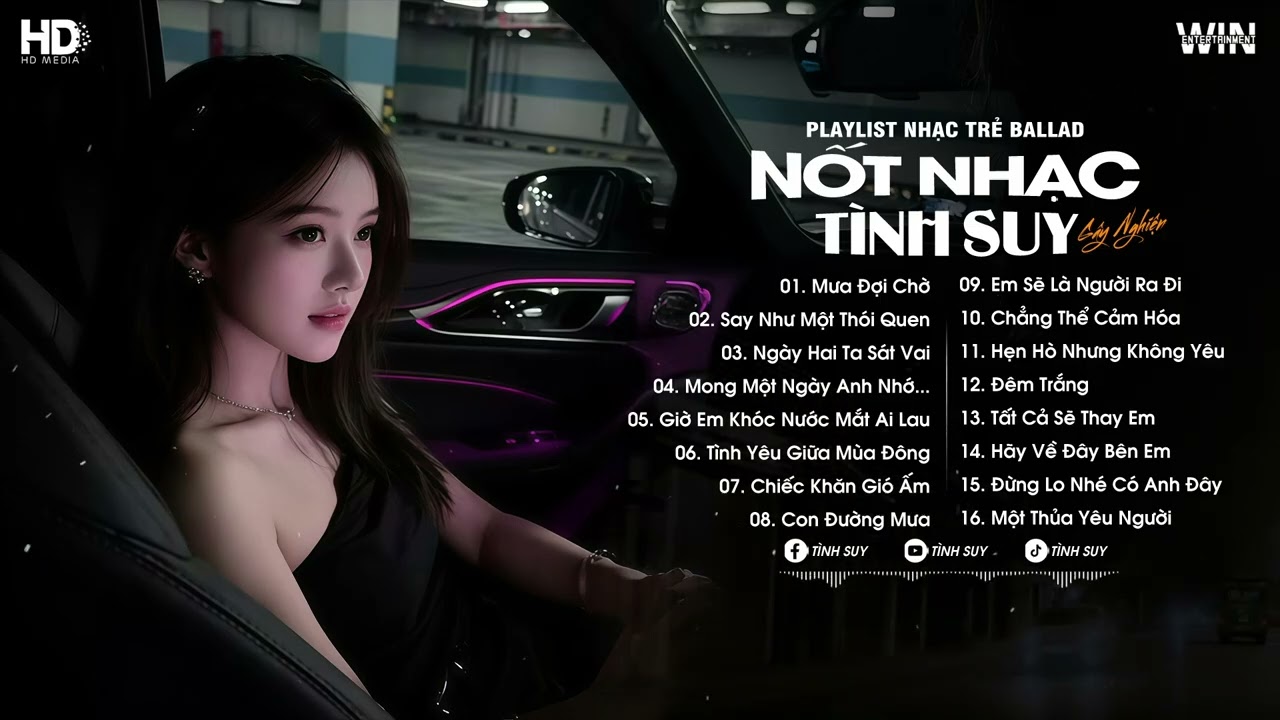 Playlist Nhạc Trẻ Ballad Tâm Trạng 2026 - Mưa Đợi Chờ, Say Như Một Thói Quen, Ngày Hai Ta Sát Vai
