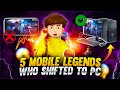 5 MOBILE LEGENDS 🔥WHO SHIFTED TO PC 🤔 - GARENA FREE FIRE
