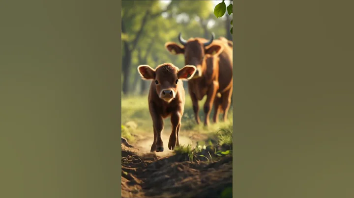 In the Green Forest The Search for a Lost Calf and a Mother's Love