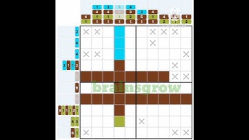 #color #nonogram #solution #level #27 #number #puzzle #nature #scenery