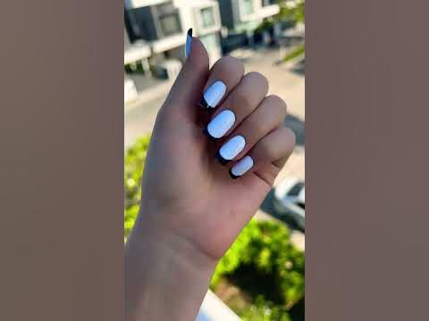 Ногти гель лак сама делалю ногти в 13 лет - YouTube