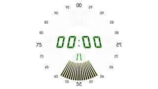 REUPLOAD 100 Seconds BBC Digital Countdown Timer LED Circle BBC News 24 2003 Version in CoNfUsIoN