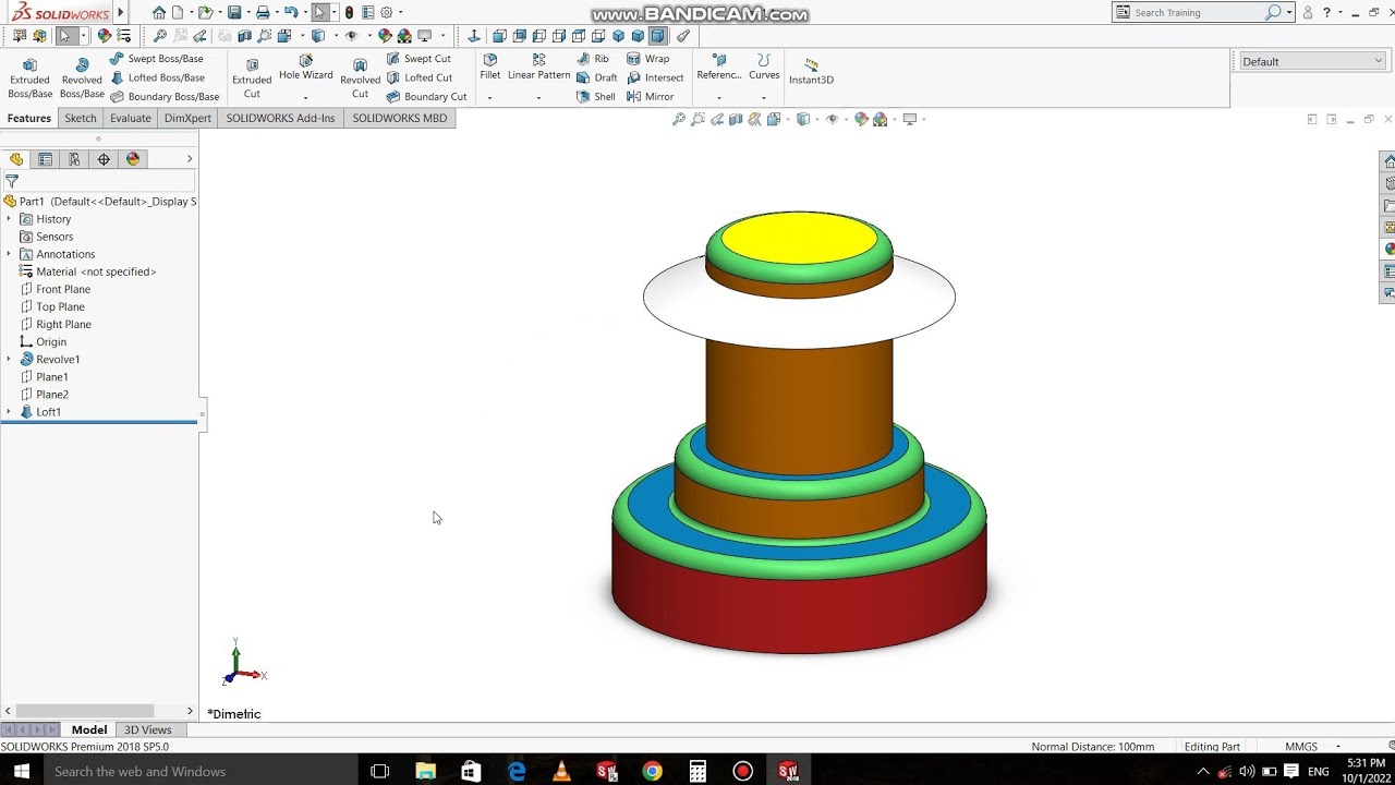 Solidworks Tutorial Design of Mechanical Part with Solidworks 3D