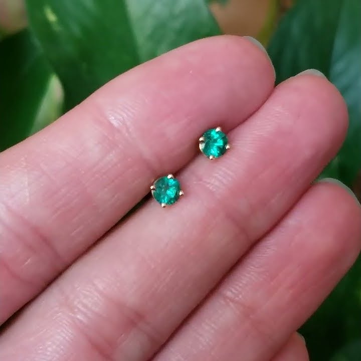 Emerald Earrings