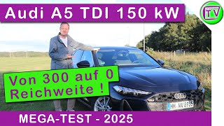 Test Audi A5 TDI 150 kW S tronic mit Fahrbericht und Review 2025 B10 FU