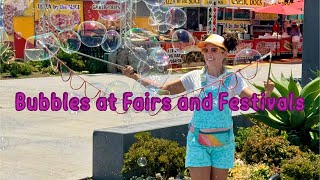 Soap Bubbles at Fairs and Festivals 🥳🫧🎡