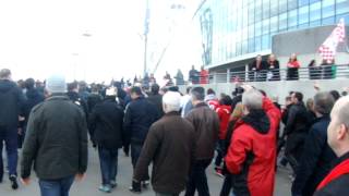 Liverpool fans - The fields of Anfield Road