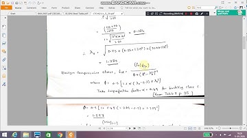 Design of Compression Members 6 - SKS