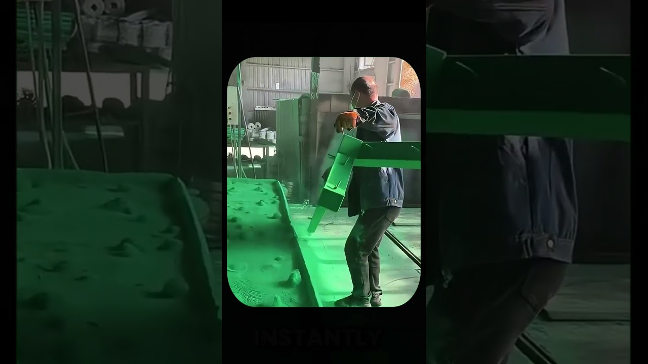 The Strangest Way To Coat Metal Explained #shorts #youtubeshorts #ytshorts