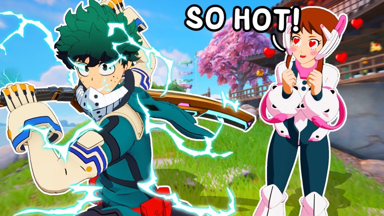 Deku Learns THUNDER BREATHING In Fortnite! (Slayer Simulator)