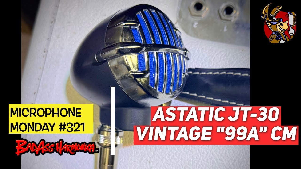 Back with some Crunch! Best Blues Harmonica Mics | Astatic JT-30