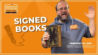Signed Books 101 📚 Buy Day Friday 📚 February 24, 2023