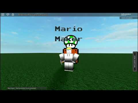Roblox Mario Maker Script FE