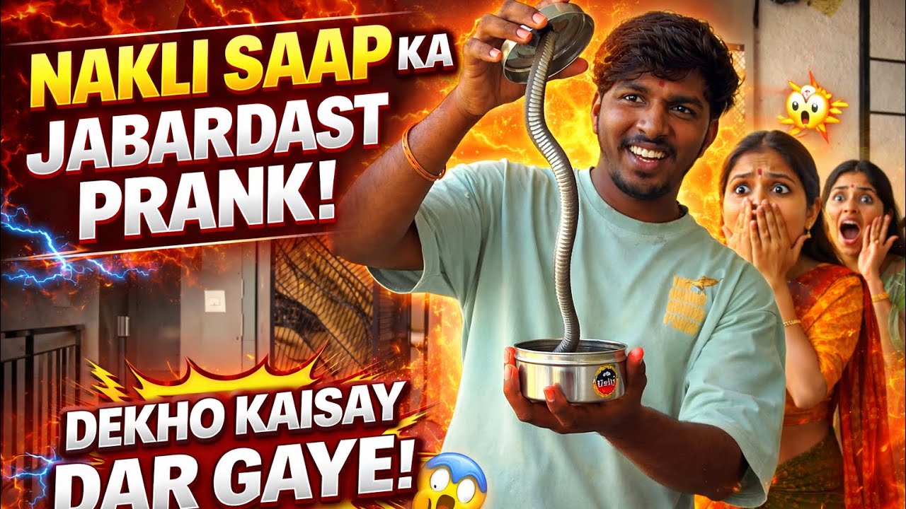 System hila diyaa 🤣🤙🏻 | prank gone wrong | snake prank video 