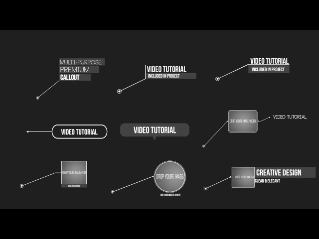 Callout Pack : After effects template - YouTube callout-pack-after-effects-template-youtube