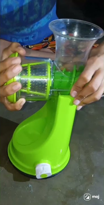 how to we fit a hand juicer#by# saniya