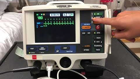 LifePak 20e Synchronized Cardioversion
