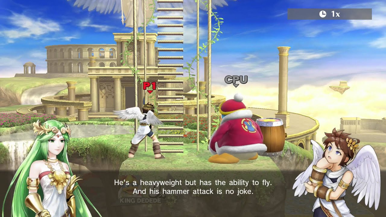 Super Smash Bros Wii U: All Palutena's Guidance - YouTube