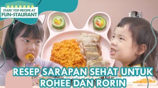 Resep Sarapan Sehat Untuk Rohee dan Rorin |Fun-Staurant|SUB INDO|210430 Siaran KBS World TV|