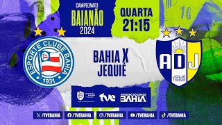 Thumbnail for BAHIA 0 X 1 JEQUIÉ | PARTIDA COMPLETA | #BaianãoNaTVE | 17/01/2024