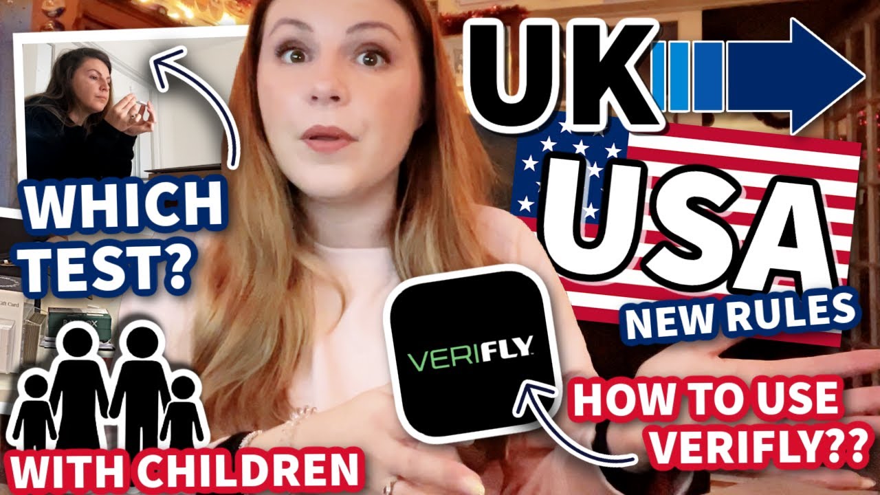 TRAVEL Q&A // UK-USA December 2021 // Which Test? Verifly? Covid Pass? NEW OMICRON RULES EXPERIENCE