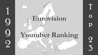 Youtube's Ranking - Eurovision 1992