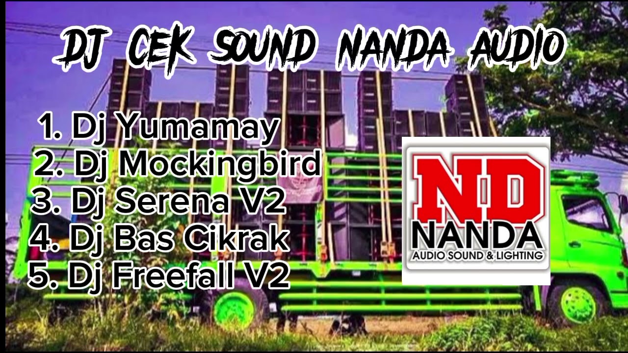 Dj Cek Sound Nanda Audio~Bass ngukkk