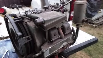 4A032 MILITARY ENGINE RUNNING