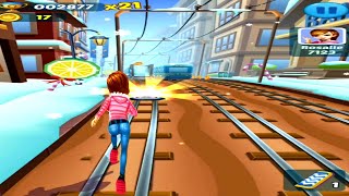 Subway Princess Runner Game : Jumper Ahead!!! Android/iOS Gameplay HD screenshot 1
