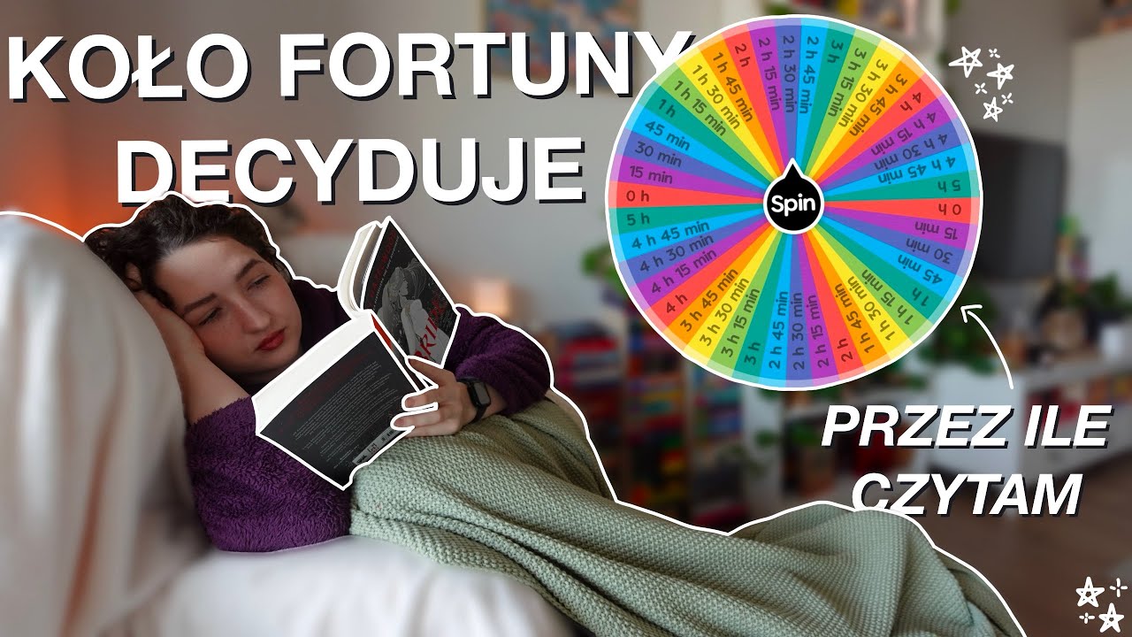 KOŁO FORTUNY decyduje przez ile CZYTAM 🔮🕒 - YouTube