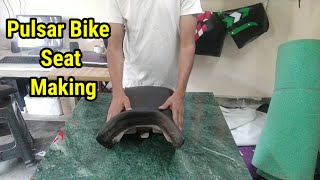 Pulsar Bike seat cover fitting | Bike seat cover installation | #bike #pulsar