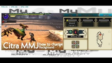 How to change background on Citra MMJ