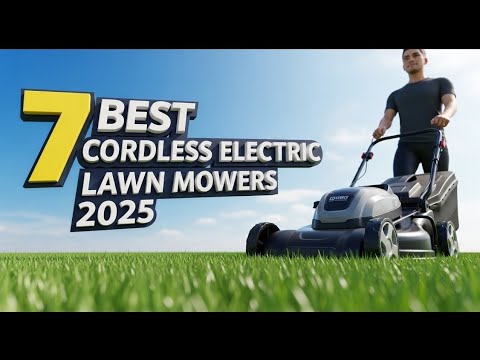 7 Best Cordless Electric Lawn Mowers - Winners of 2026 - YouTube